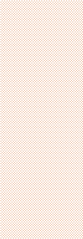 Orange decorative column
